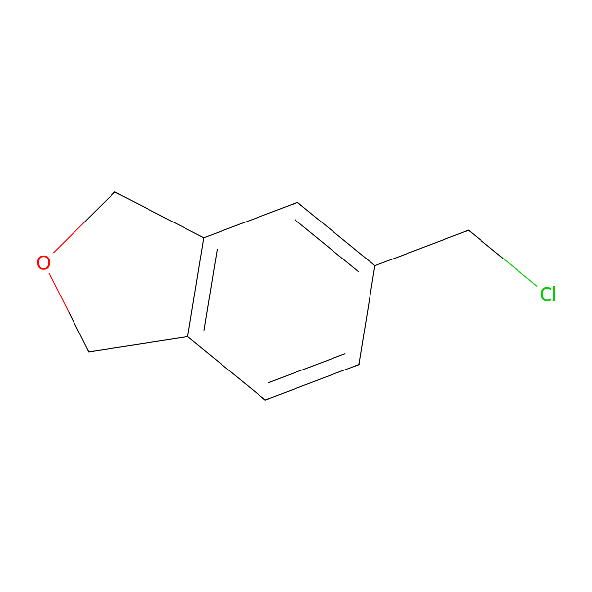 5-(Chloromethyl)-1,3-dihydro-2-benzofuran molecular structure, CAS 1135330-73-2