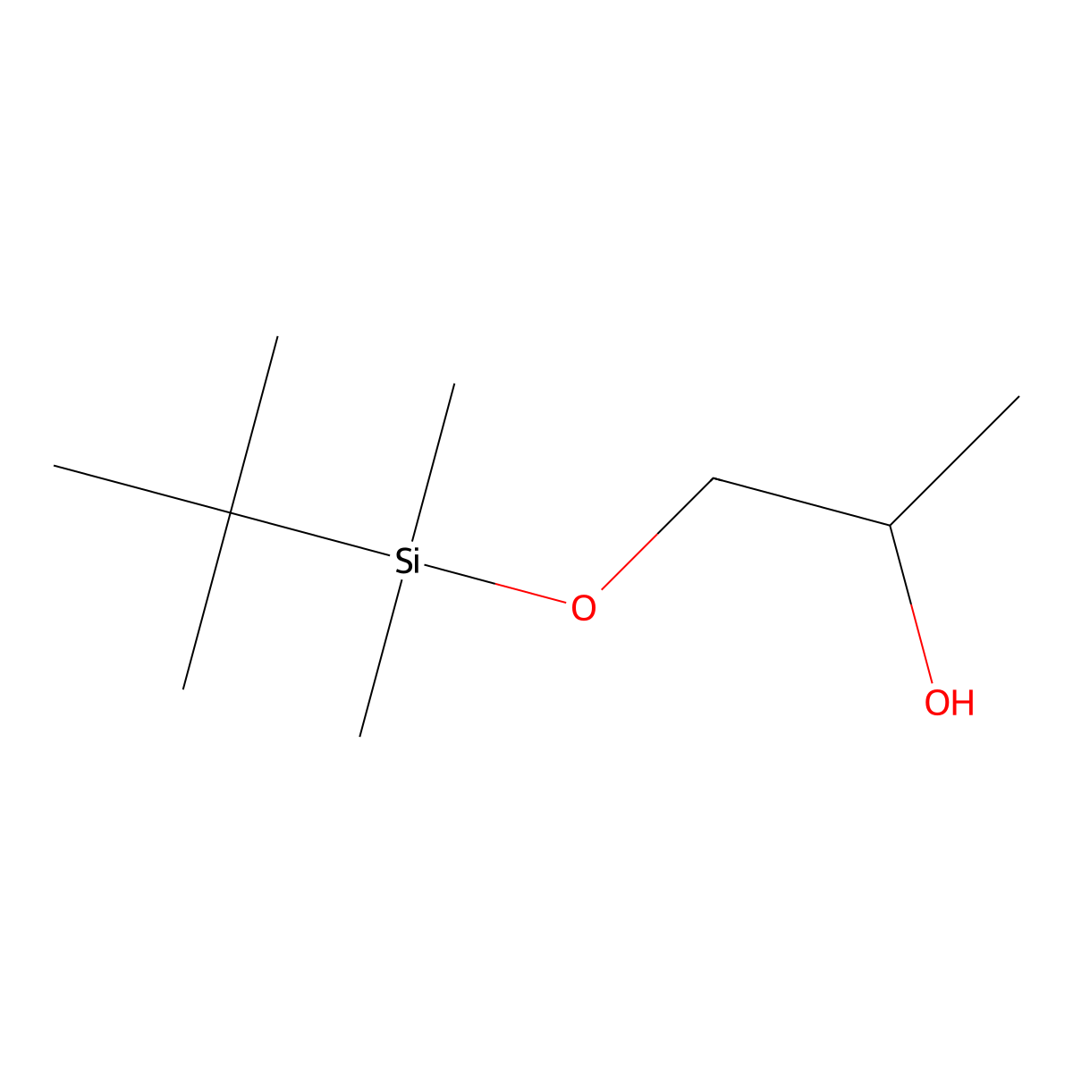 (S)-1-((Tert-butyldimethylsilyl)oxy)propan-2-OL molecular structure, CAS 113534-13-7