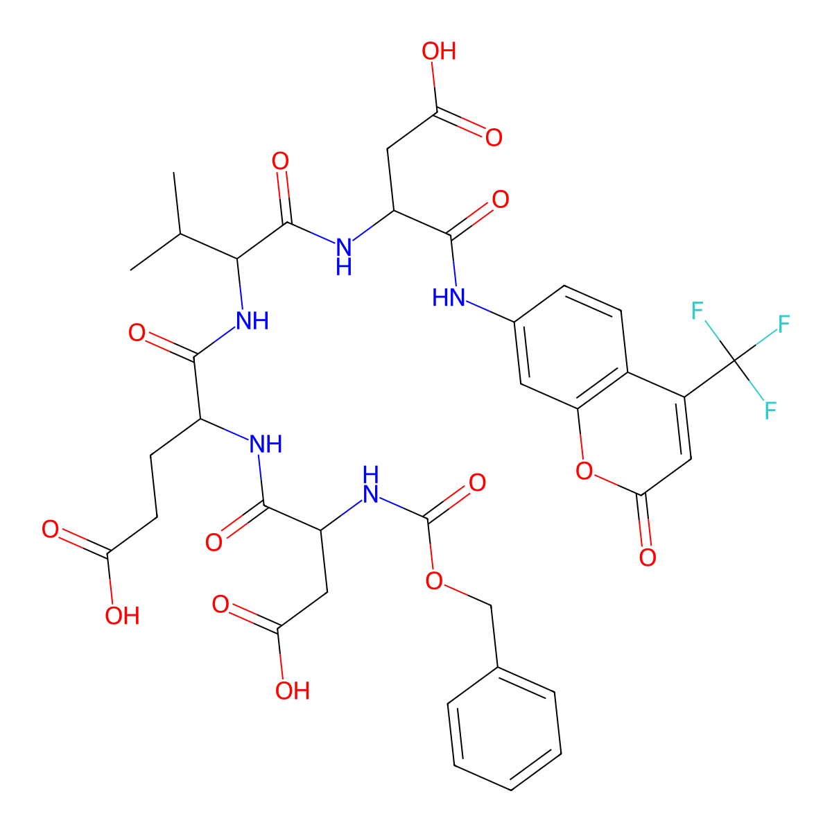 Z-Devd-afc molecular structure, CAS 1135416-11-3