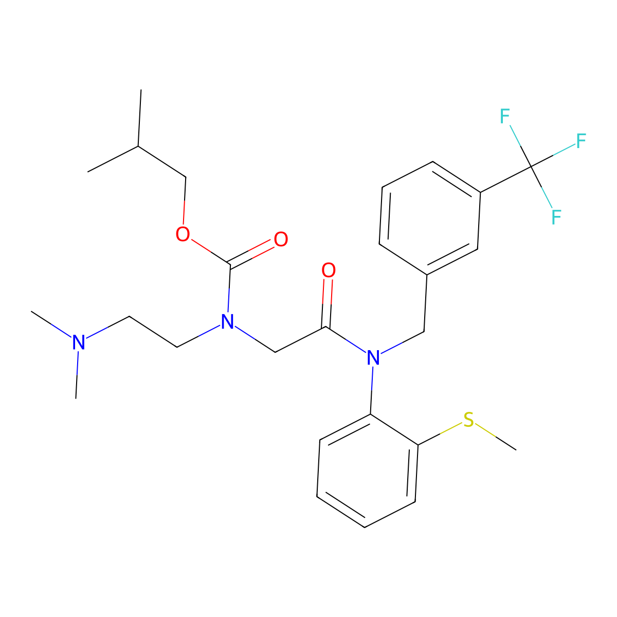 Flosatidil molecular structure, CAS 113593-34-3