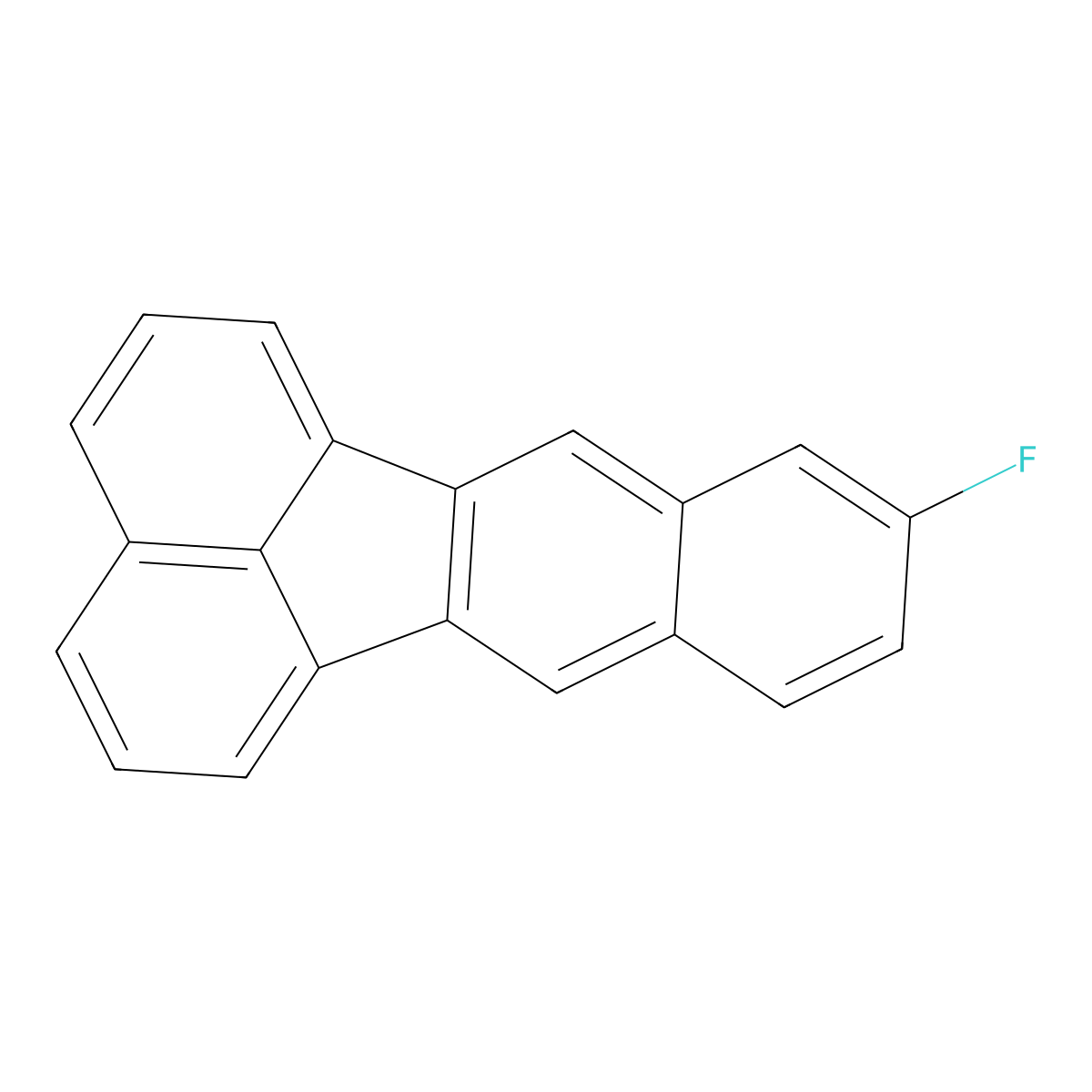 9-Fluorobenzo(k)fluoranthene molecular structure, CAS 113600-15-0