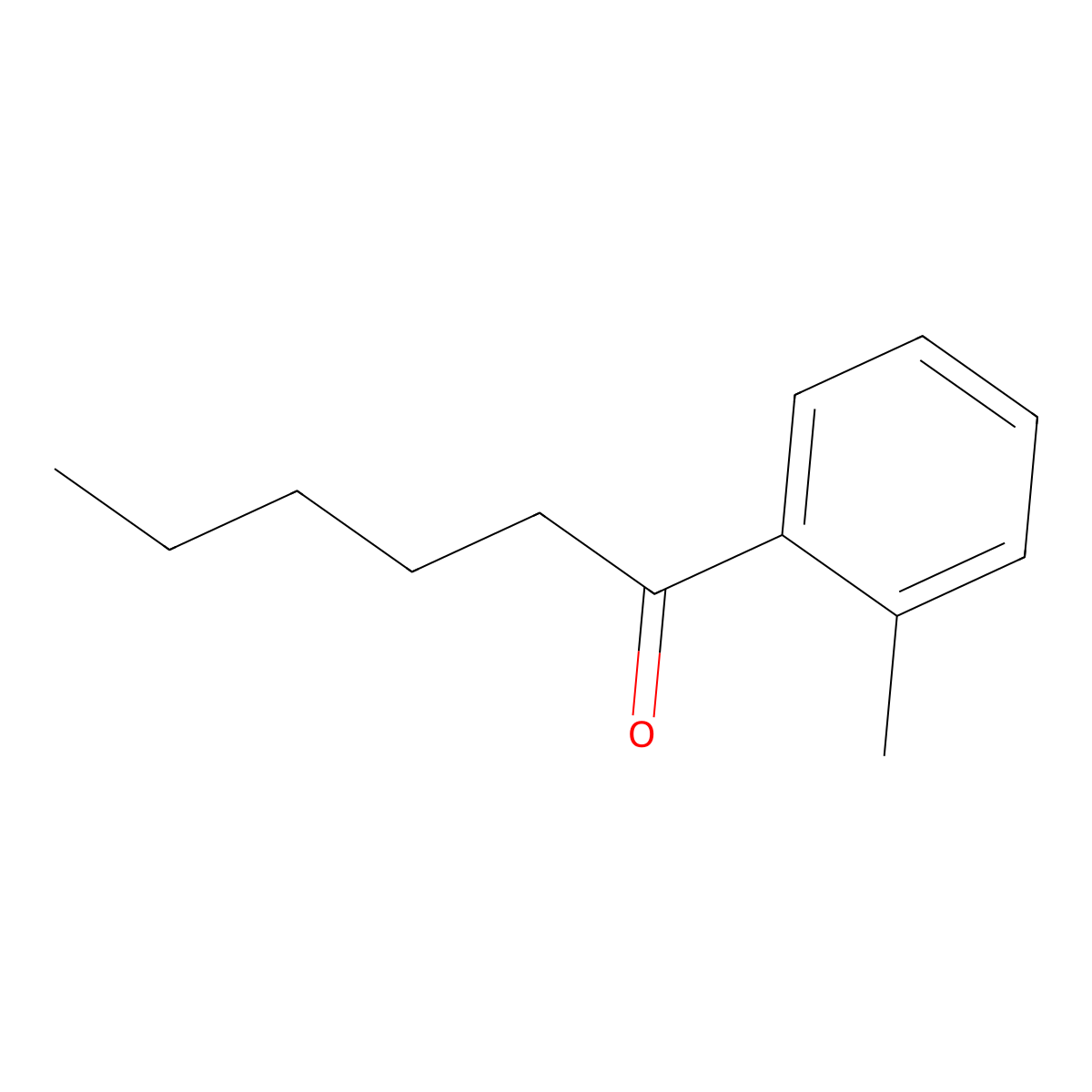 Hexan-1-one, 1-(2-methylphenyl)- molecular structure, CAS 113630-20-9