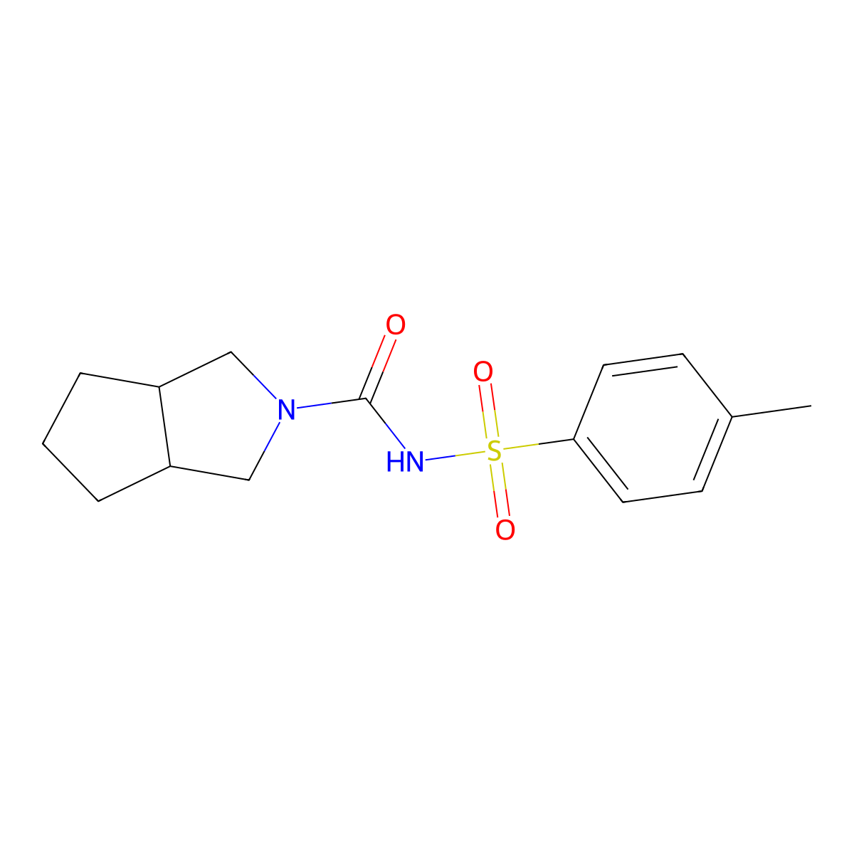 Gliclazide Impurity D molecular structure, CAS 1136426-19-1