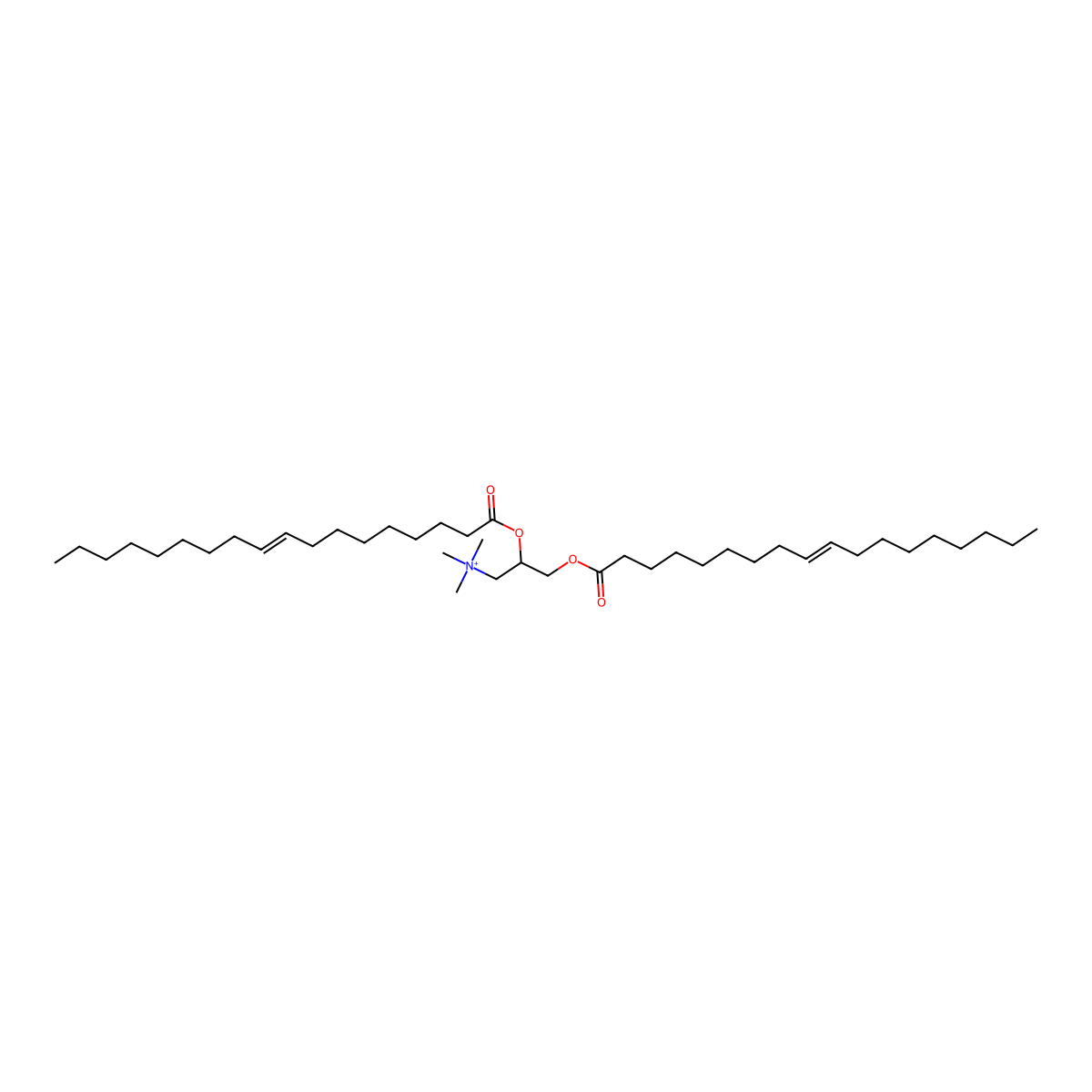Dotap molecular structure, CAS 113669-21-9