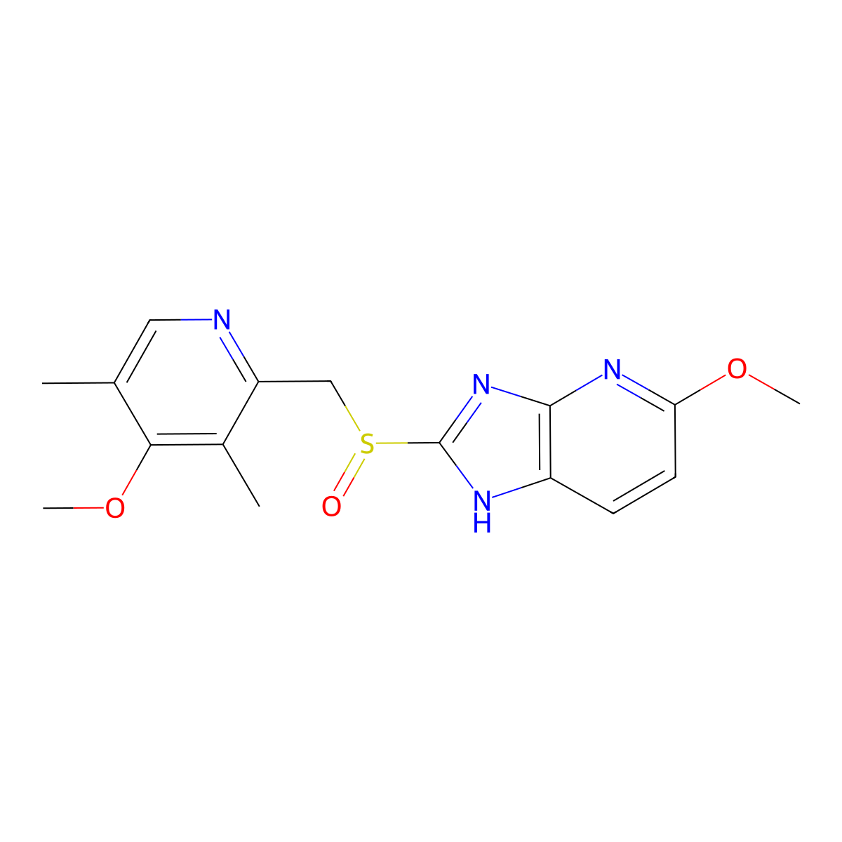Tenatoprazole molecular structure, CAS 113712-98-4
