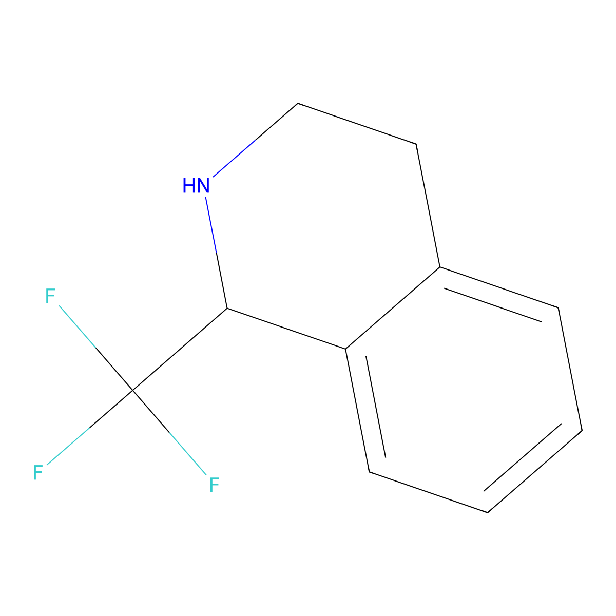 1-(Trifluoromethyl)-1,2,3,4-tetrahydroisoquinoline molecular structure, CAS 113721-77-0