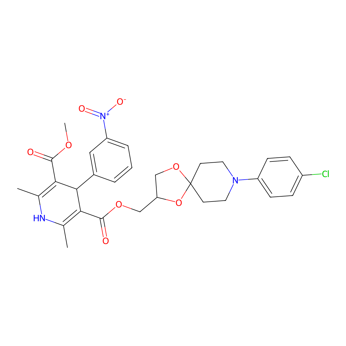 Cronidipine molecular structure, CAS 113759-50-5