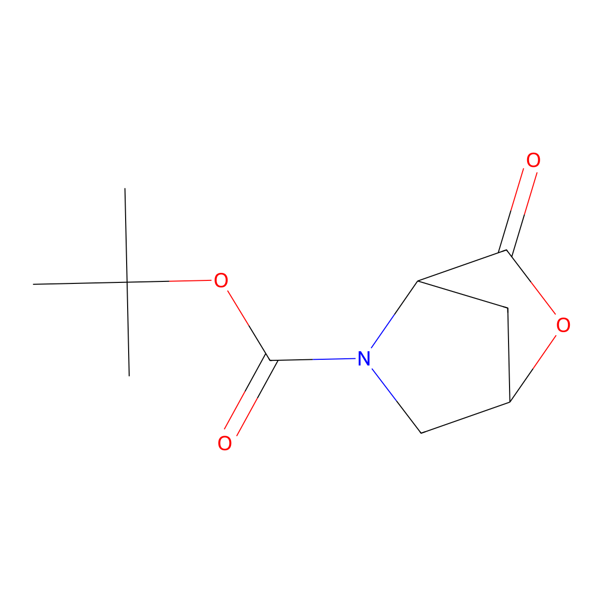 tert-butyl (1S,4S)-3-oxo-2-oxa-5-azabicyclo[2.2.1]heptane-5-carboxylate molecular structure, CAS 113775-22-7