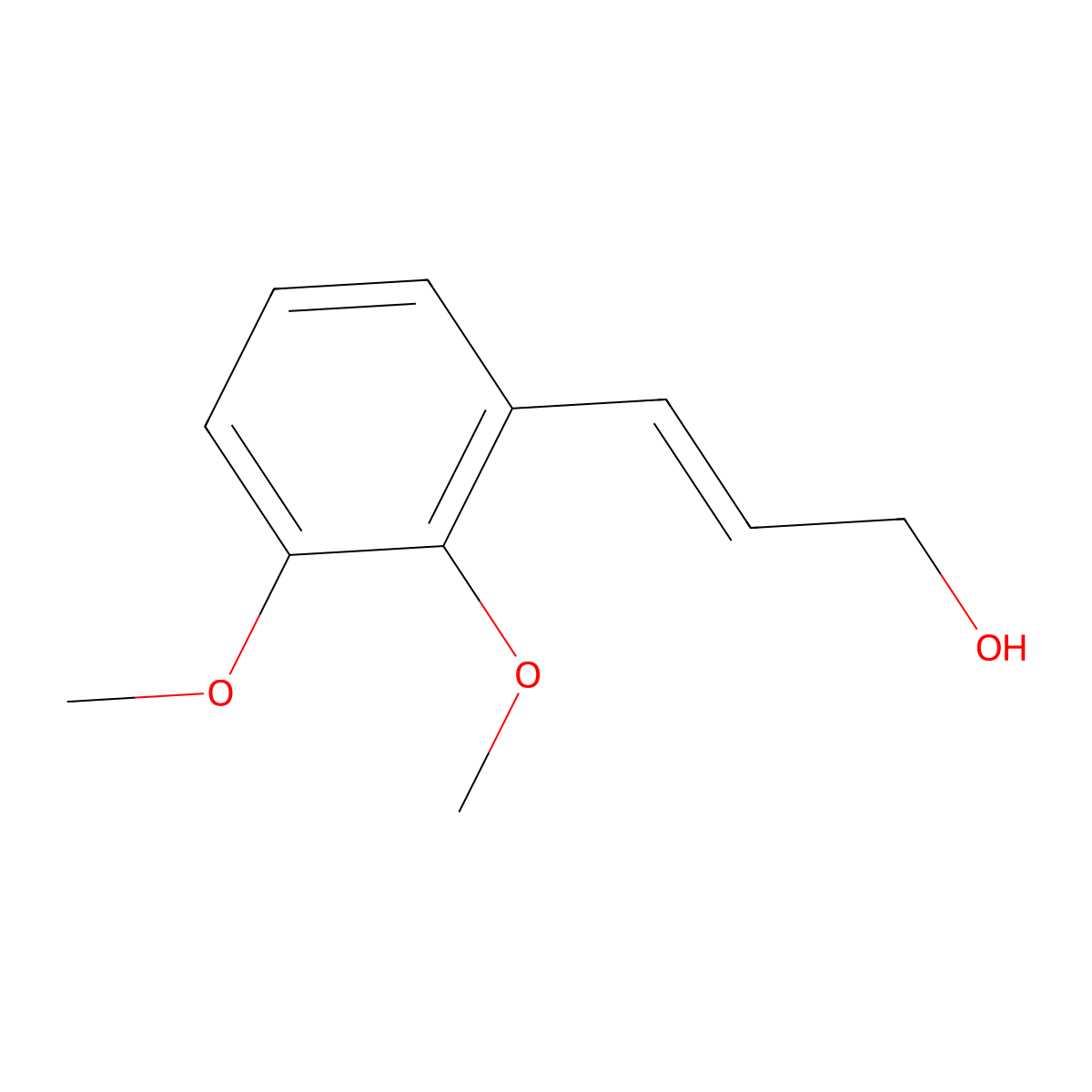 3-(2,3-Dimethoxyphenyl)prop-2-en-1-ol molecular structure, CAS 1137838-36-8