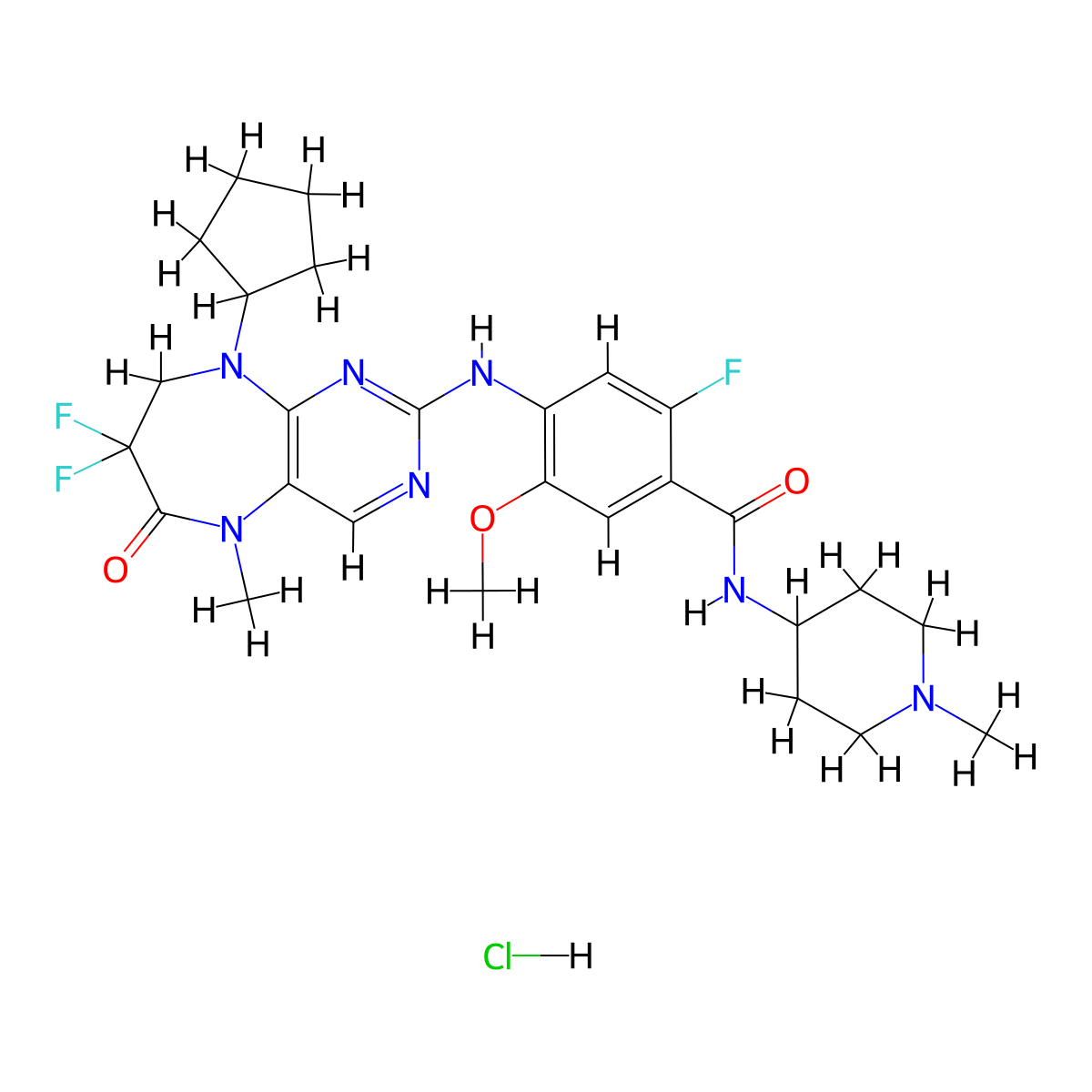 TAK-960 hydrochloride molecular structure, CAS 1137868-96-2