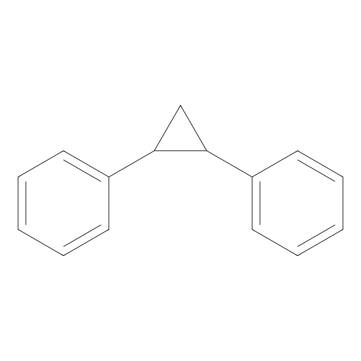 cis-1,2-Diphenylcyclopropane molecular structure, CAS 1138-48-3