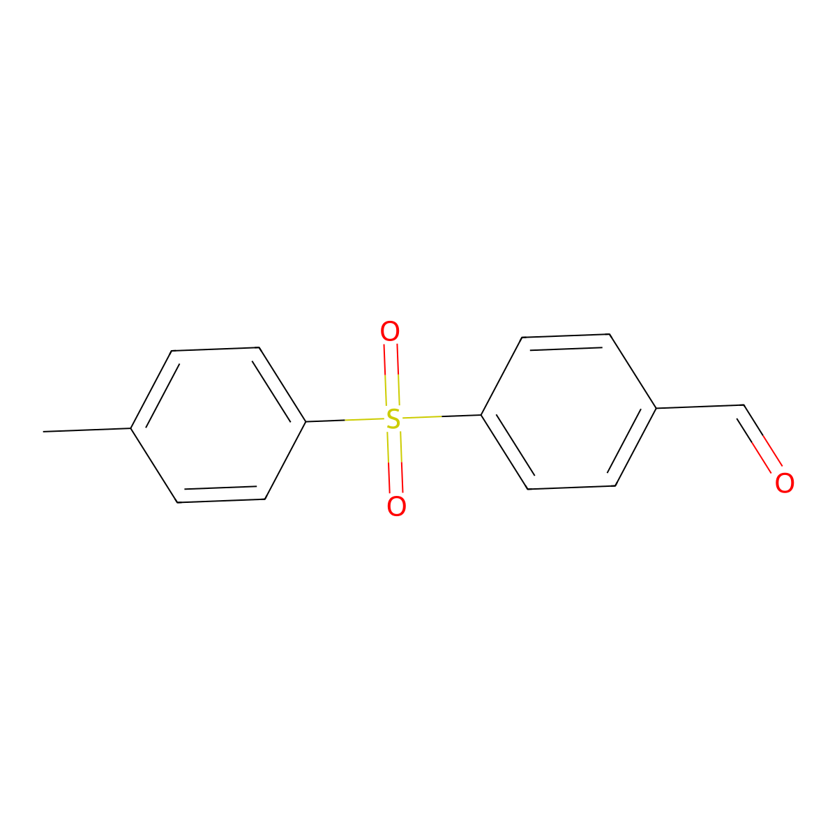 4-[(4-Methylphenyl)sulfonyl]benzaldehyde molecular structure, CAS 113823-55-5