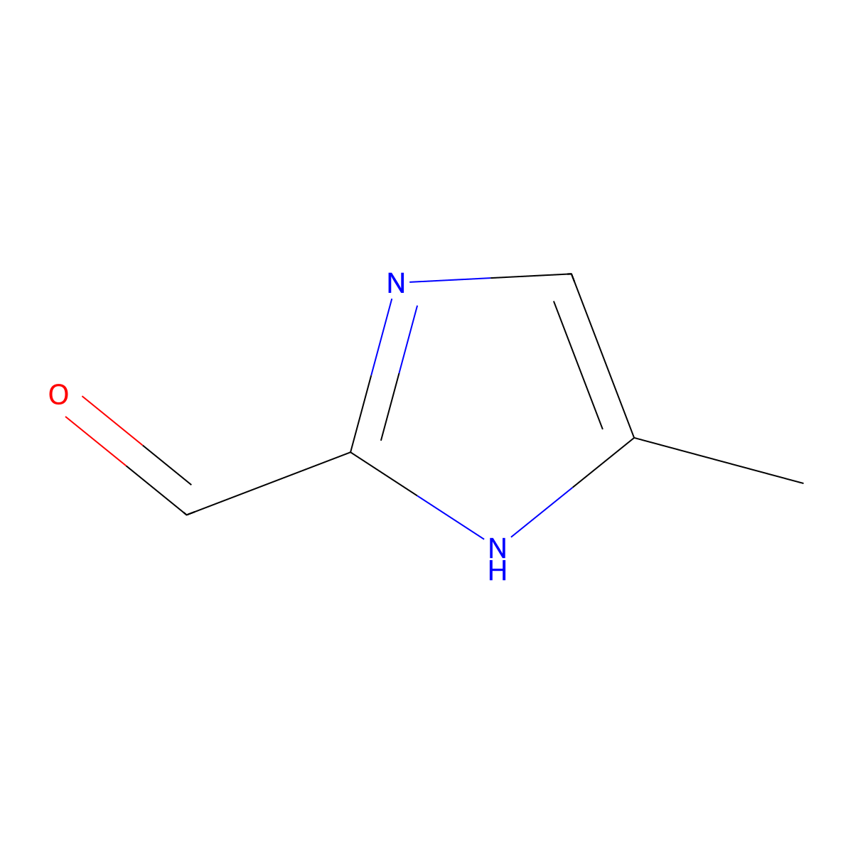 4-Methyl-1H-imidazole-2-carboxaldehyde molecular structure, CAS 113825-16-4