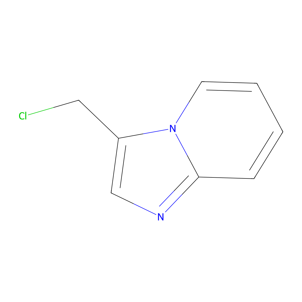 3-(Chloromethyl)imidazo[1,2-a]pyridine molecular structure, CAS 113855-44-0