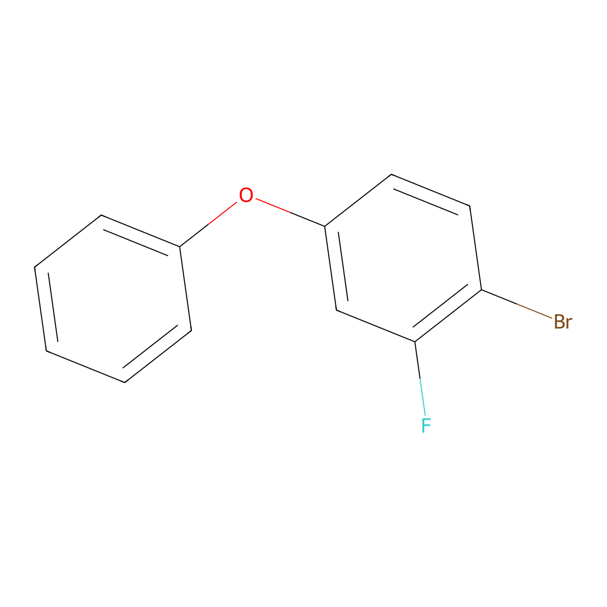 1-Bromo-2-fluoro-4-phenoxybenzene molecular structure, CAS 1138557-58-0