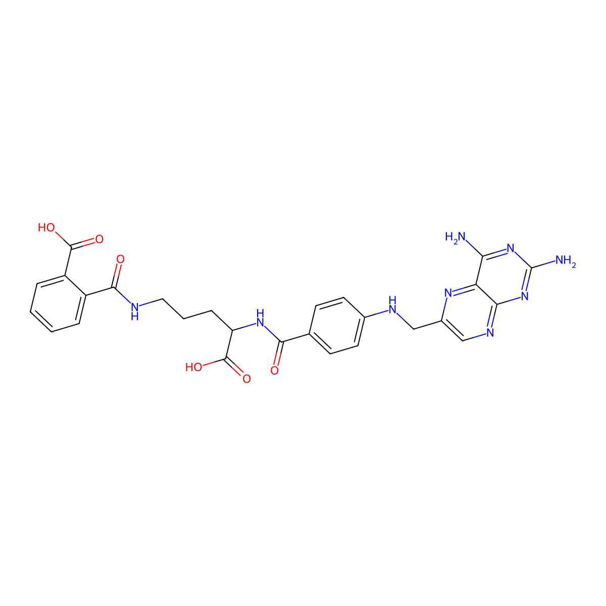 Talotrexin molecular structure, CAS 113857-87-7