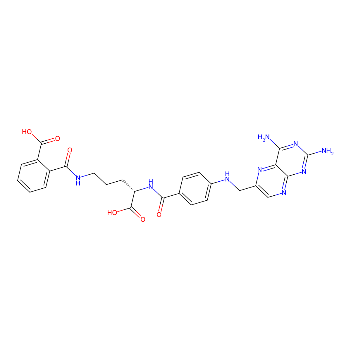 Talotrexin molecular structure, CAS 113857-87-7