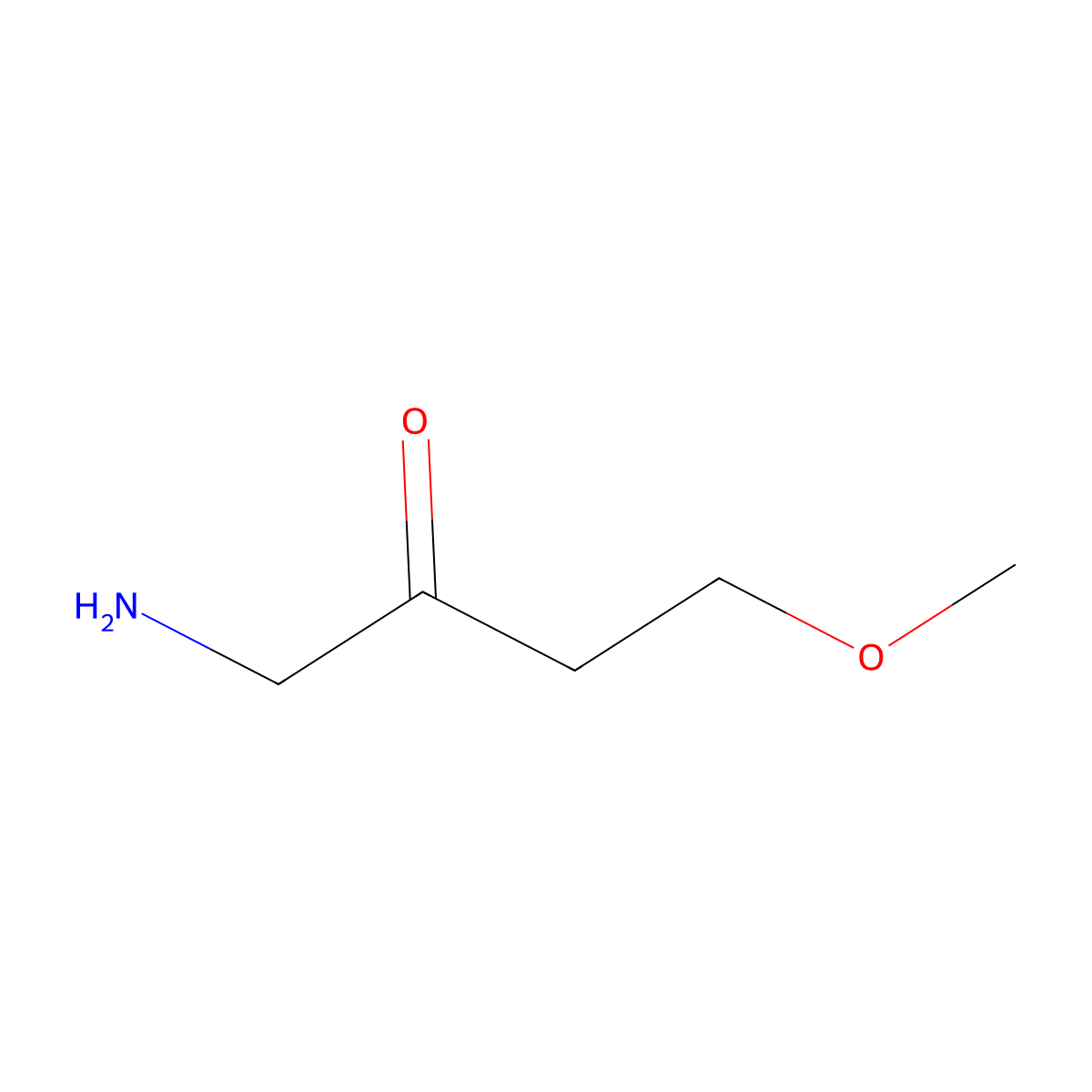 1-Amino-4-methoxybutan-2-one molecular structure, CAS 1138729-04-0