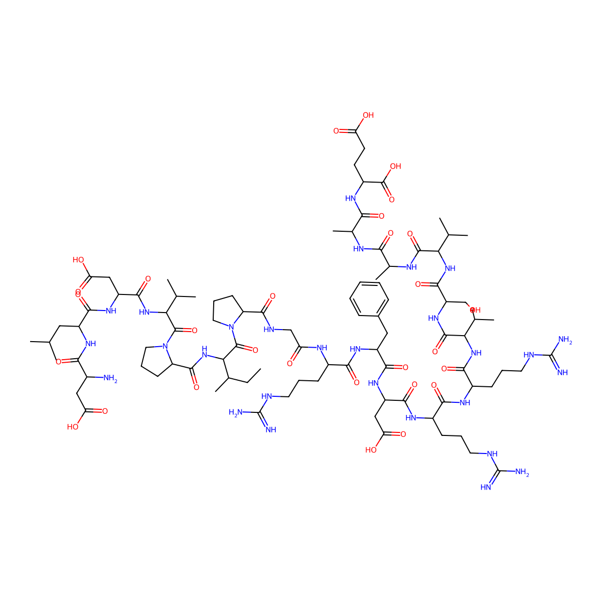 Calcineurin substrate molecular structure, CAS 113873-67-9