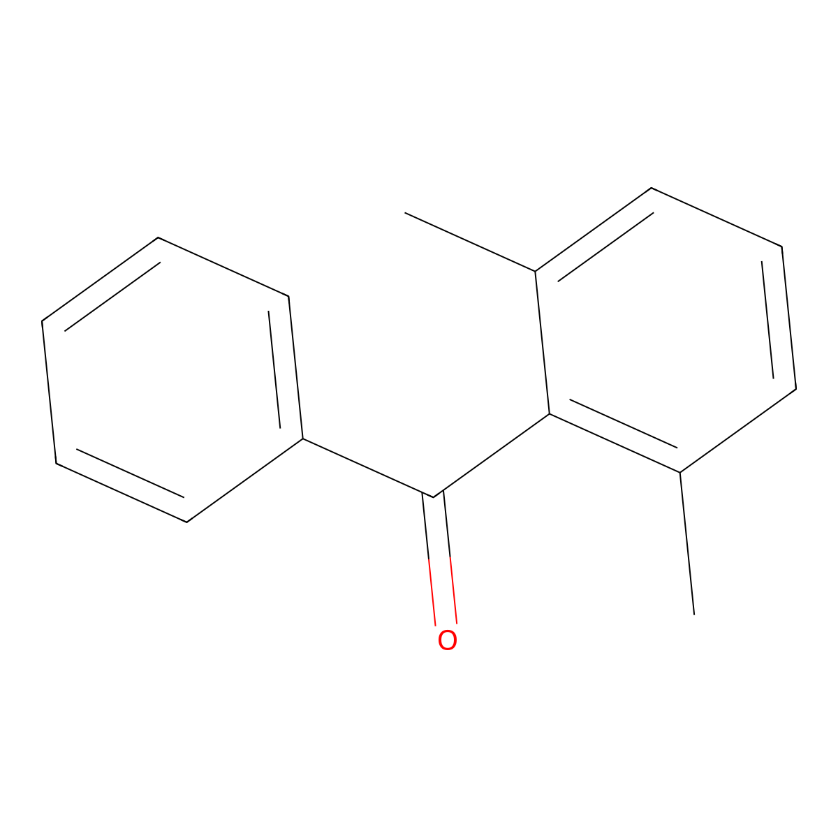 2,6-Dimethylbenzophenone molecular structure, CAS 1139-60-2