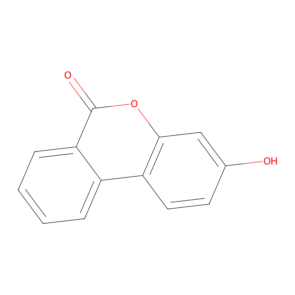 Urolithin B molecular structure, CAS 1139-83-9