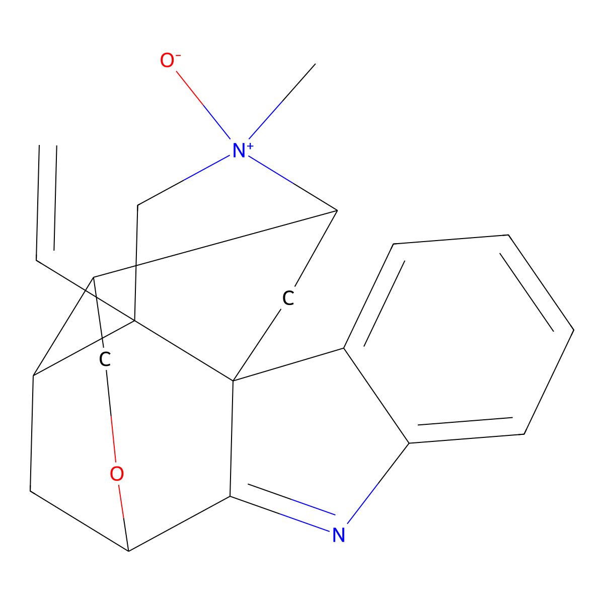 Koumine N-oxide molecular structure, CAS 113900-75-7