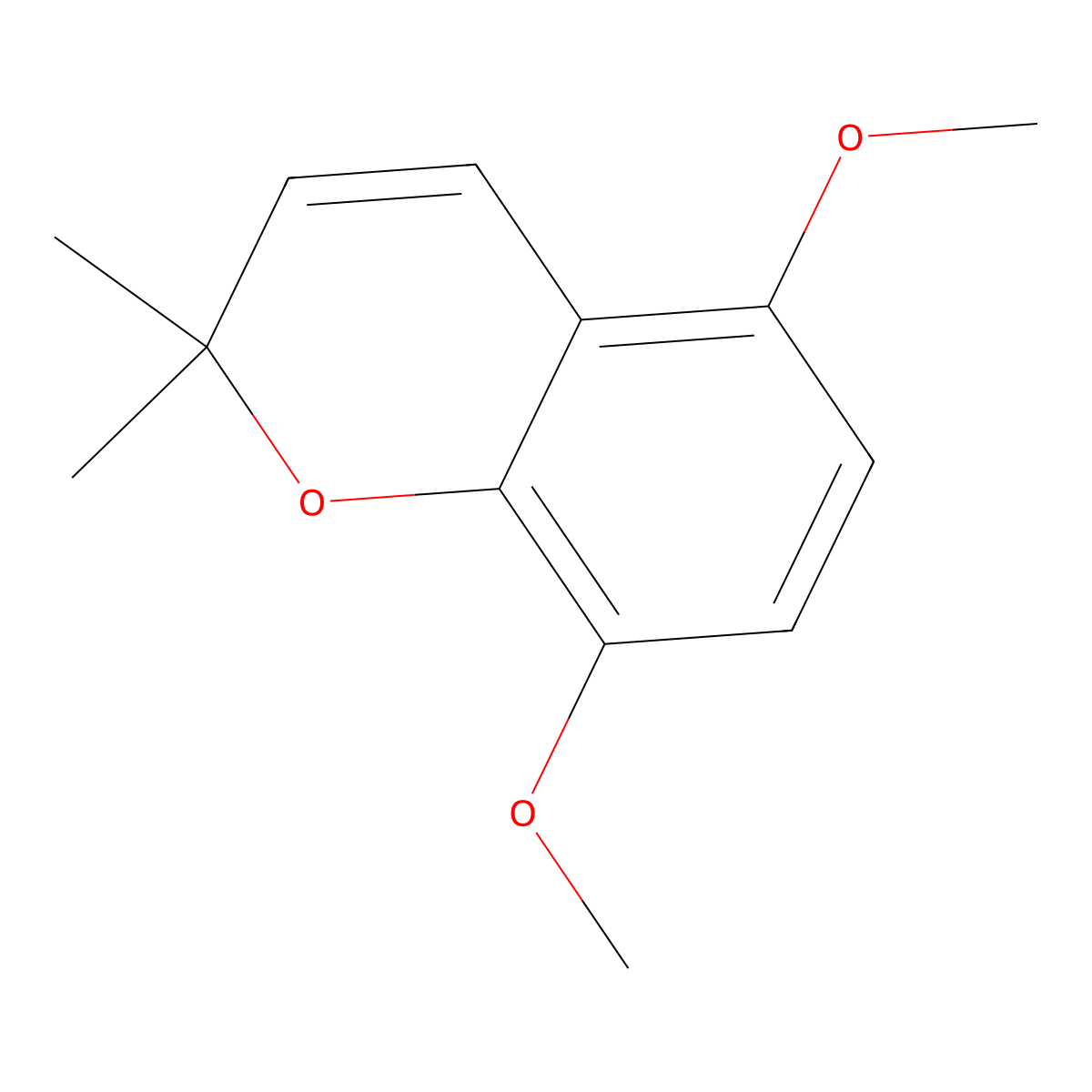 5,8-Dimethoxy-2,2-dimethyl-2h-chromene molecular structure, CAS 113949-29-4