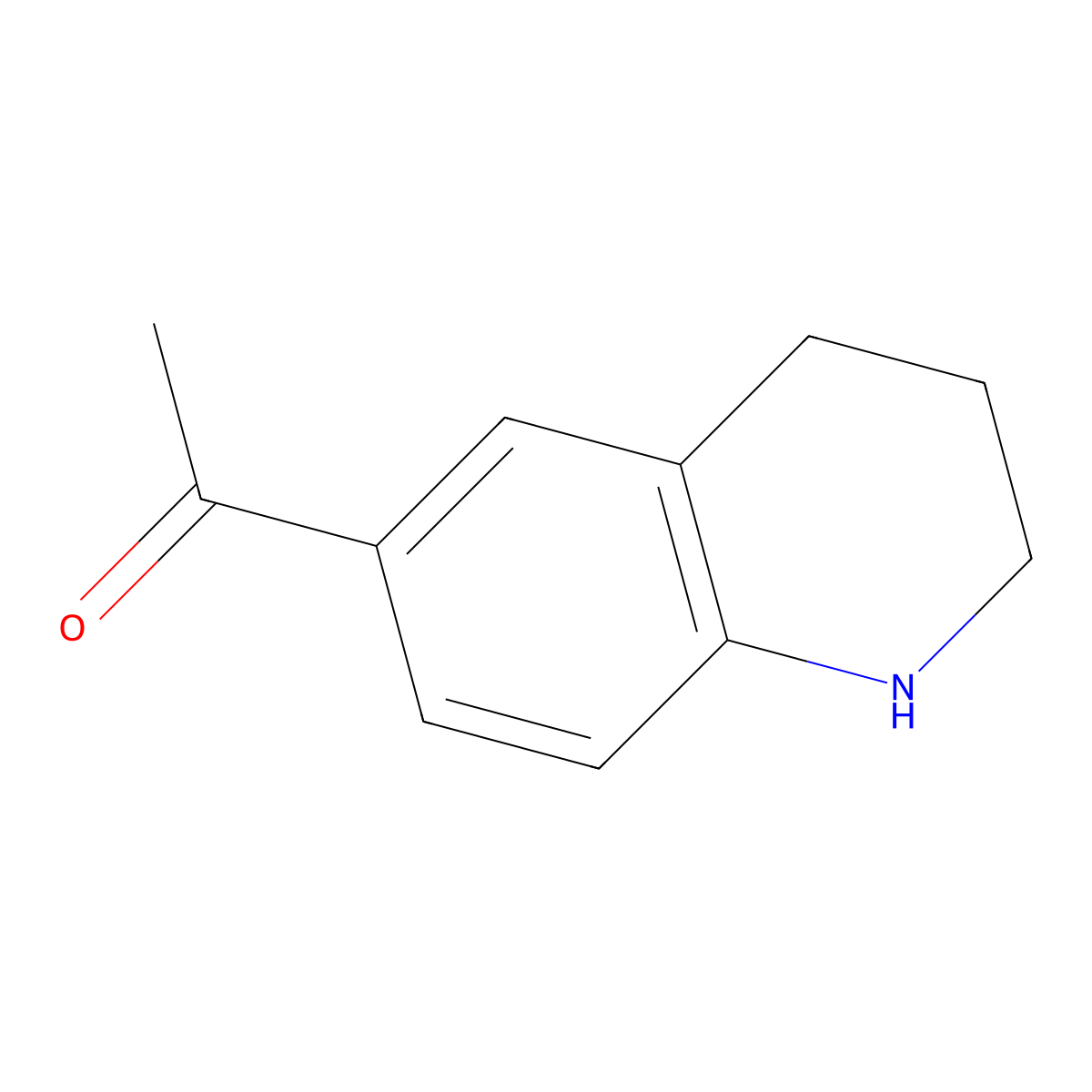 1-(1,2,3,4-Tetrahydroquinolin-6-yl)ethanone molecular structure, CAS 113961-88-9