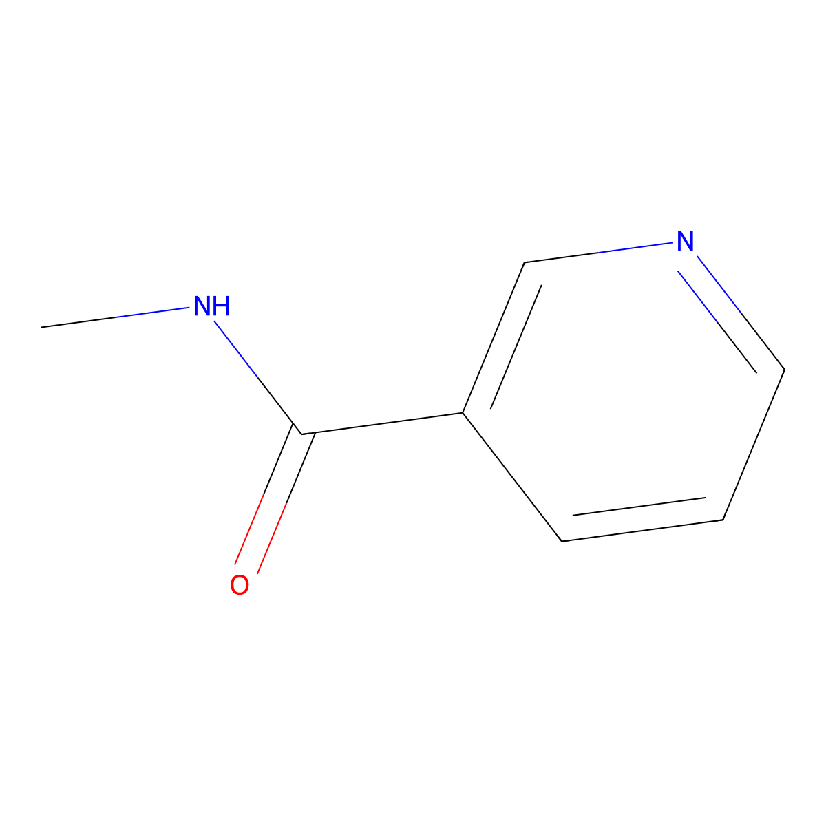 N'-Methylnicotinamide molecular structure, CAS 114-33-0