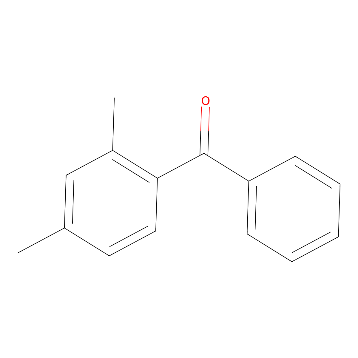 2,4-Dimethylbenzophenone molecular structure, CAS 1140-14-3