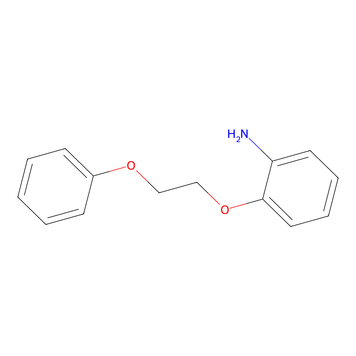 2-(2-Phenoxyethoxy)aniline molecular structure, CAS 114012-05-4