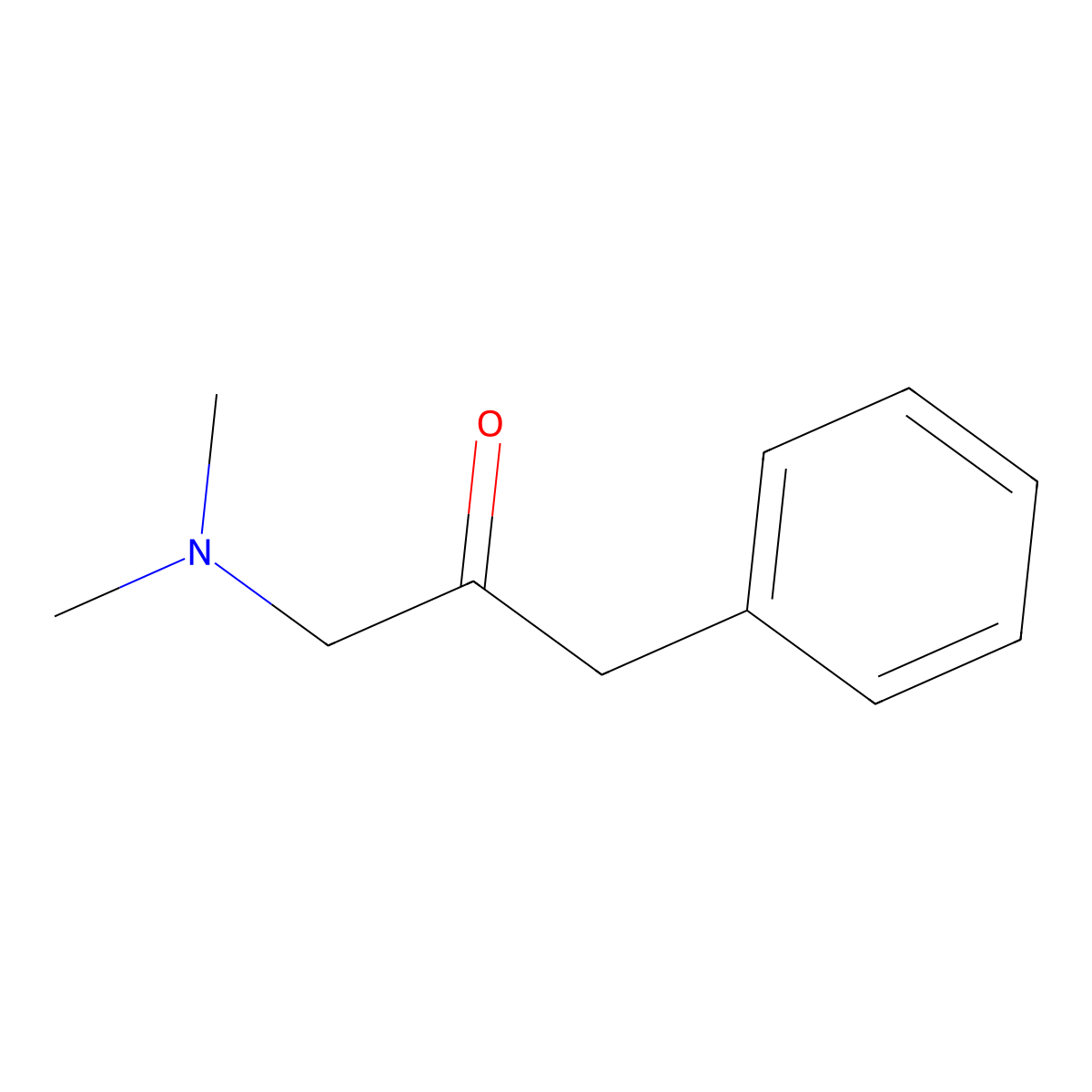 1-(Dimethylamino)-3-phenylpropan-2-one molecular structure, CAS 114049-98-8