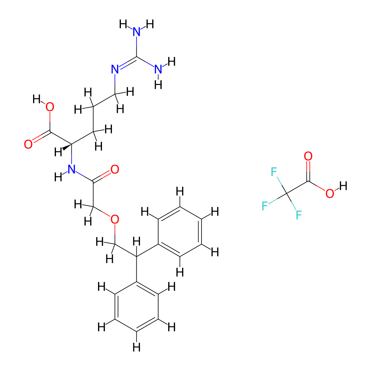 SB290157 trifluoroacetate molecular structure, CAS 1140525-25-2
