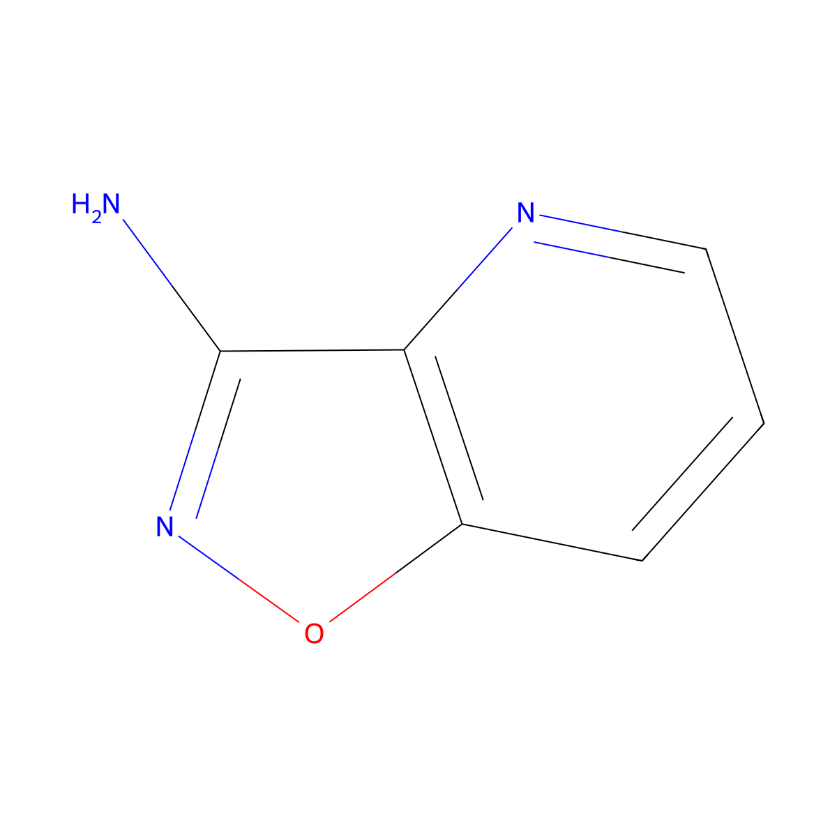 [1,2]Oxazolo[4,5-b]pyridin-3-amine molecular structure, CAS 114080-93-2
