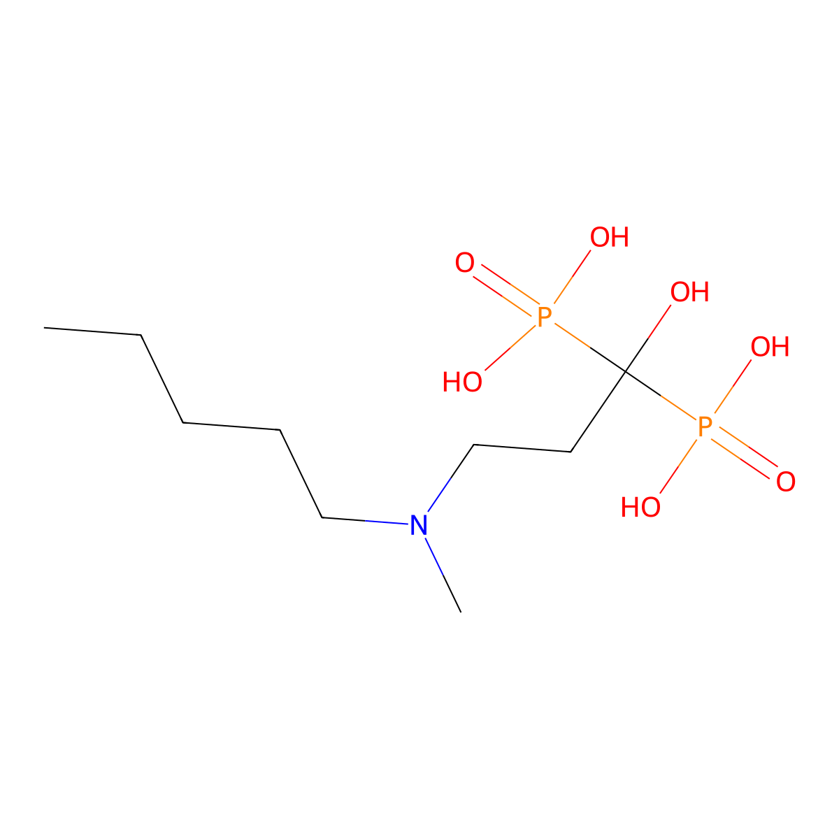 Ibandronate molecular structure, CAS 114084-78-5