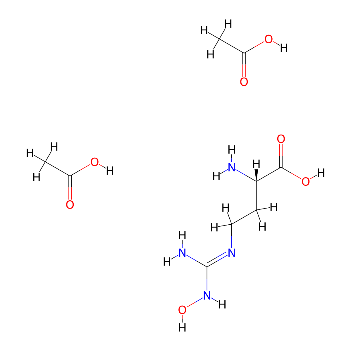 nor-NOHA acetate molecular structure, CAS 1140844-63-8