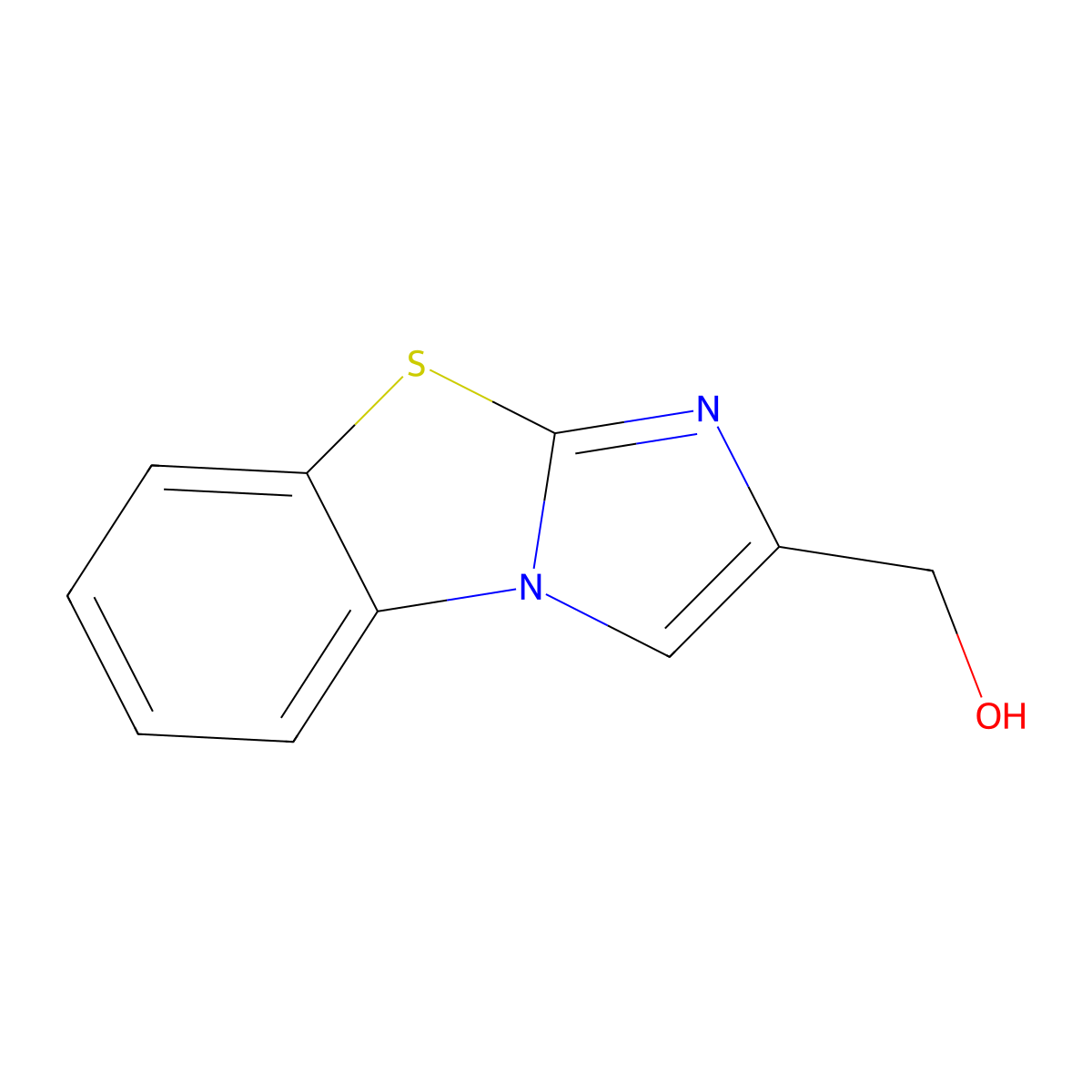 (Imidazo[2,1-b]benzothiazol-2-yl)methanol molecular structure, CAS 114095-02-2