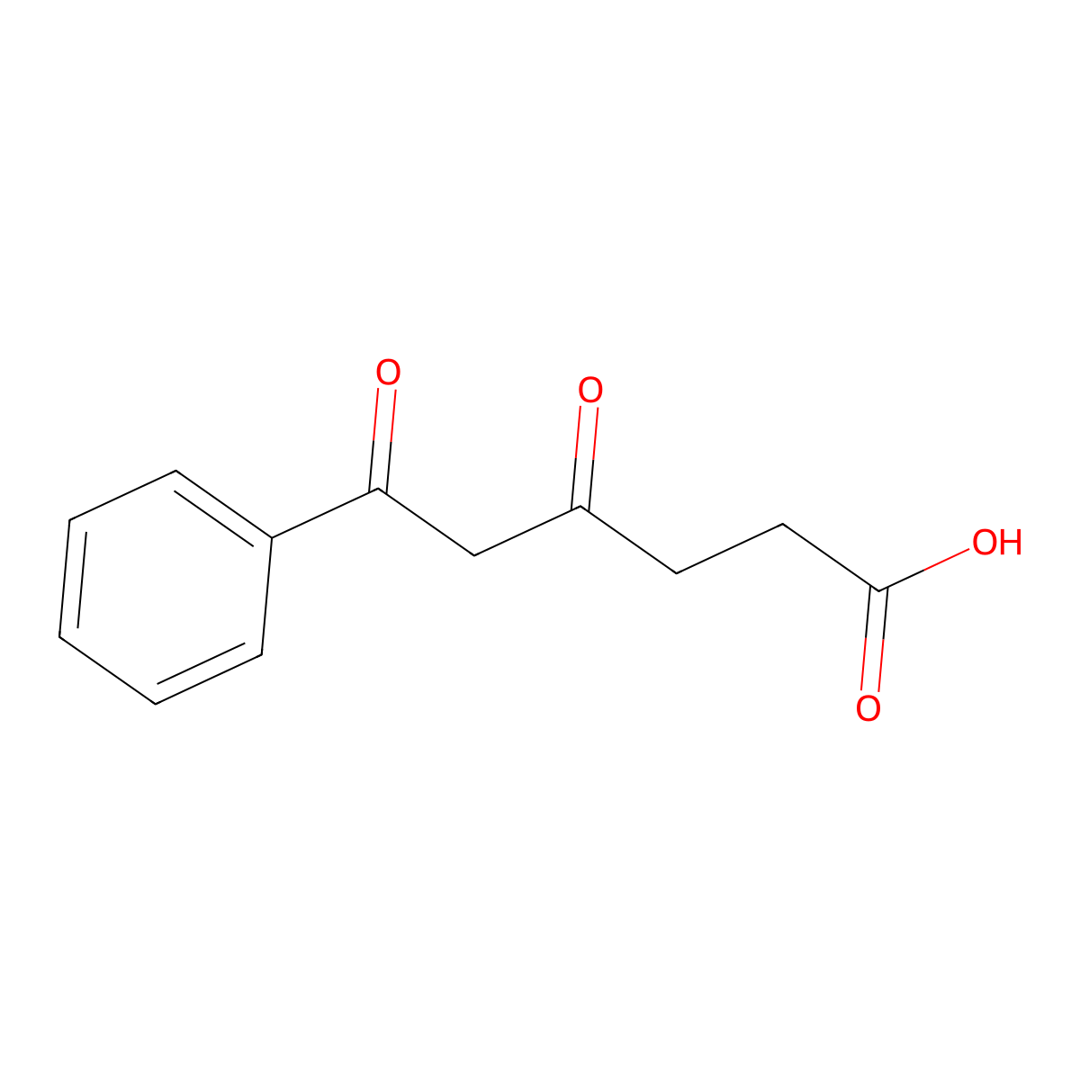 4,6-Dioxo-6-phenylhexanoic acid molecular structure, CAS 114150-57-1