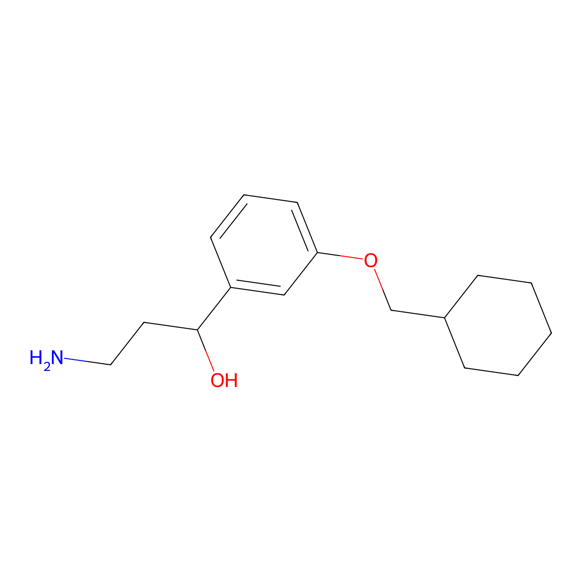 Emixustat molecular structure, CAS 1141777-14-1
