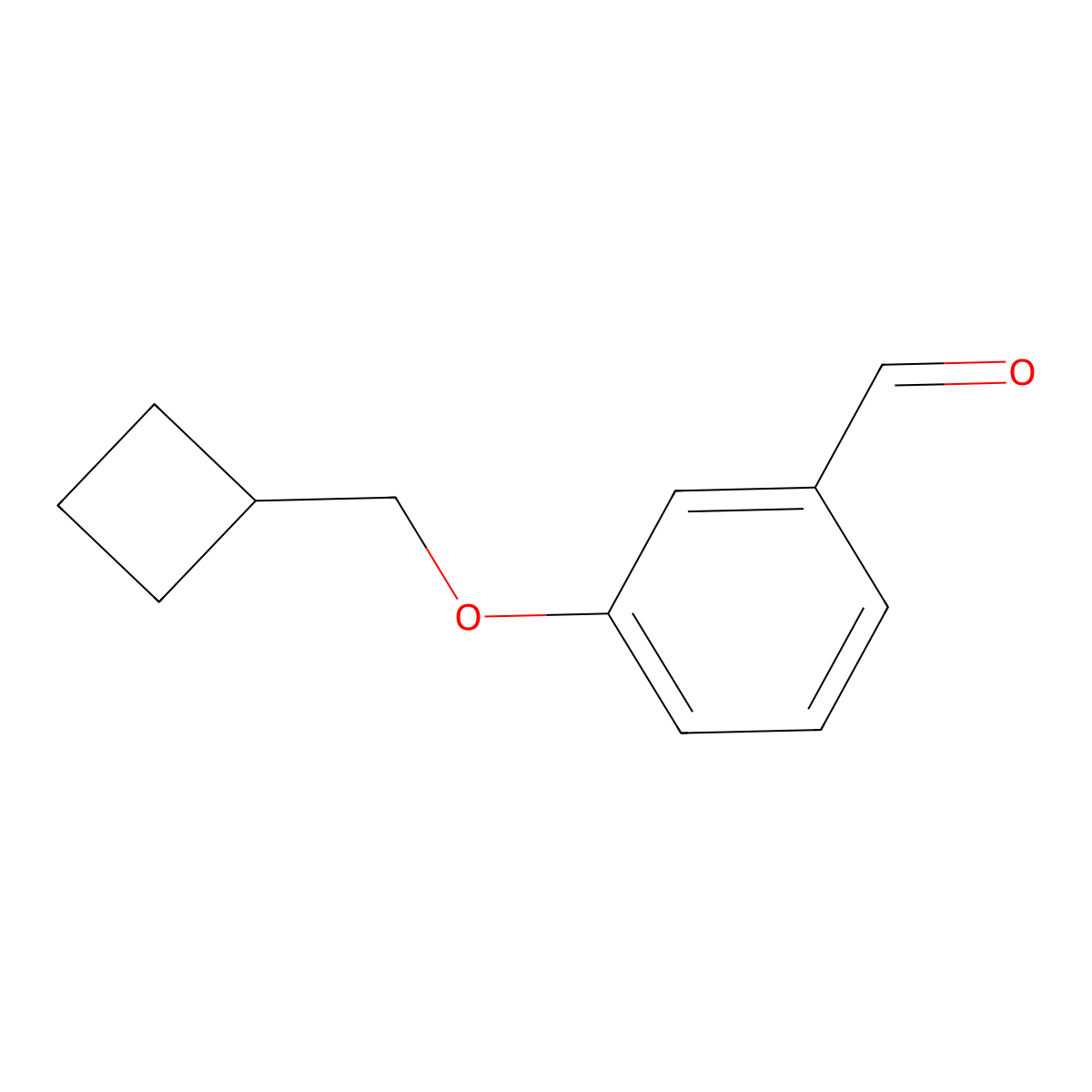 3-(Cyclobutylmethoxy)benzaldehyde molecular structure, CAS 1141780-07-5