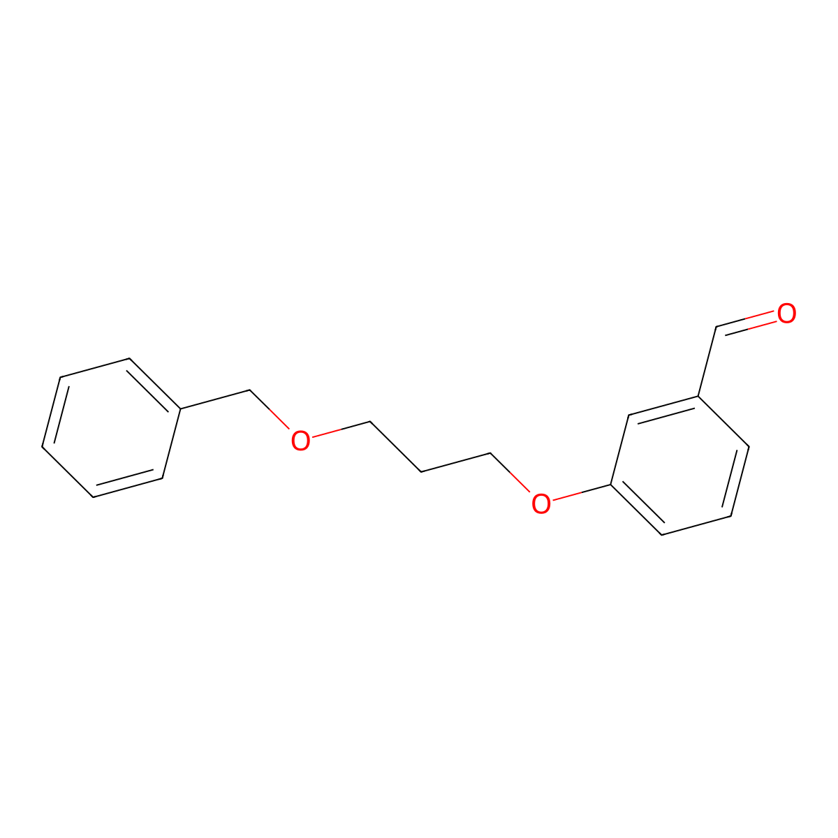 3-(3-(Benzyloxy)propoxy)benzaldehyde molecular structure, CAS 1141781-73-8
