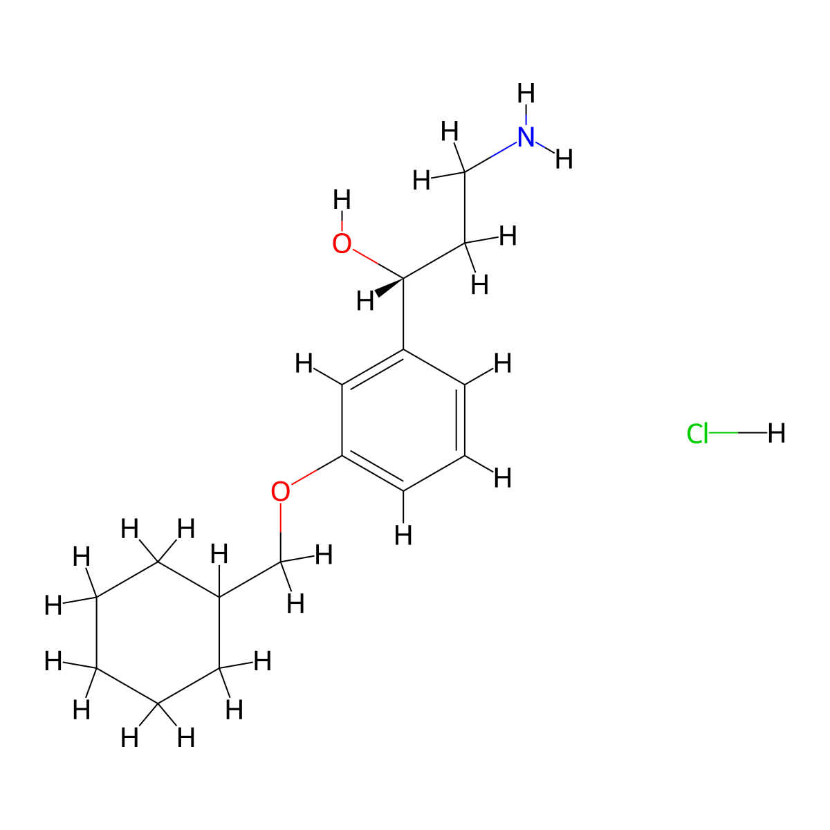 Emixustat Hydrochloride molecular structure, CAS 1141934-97-5