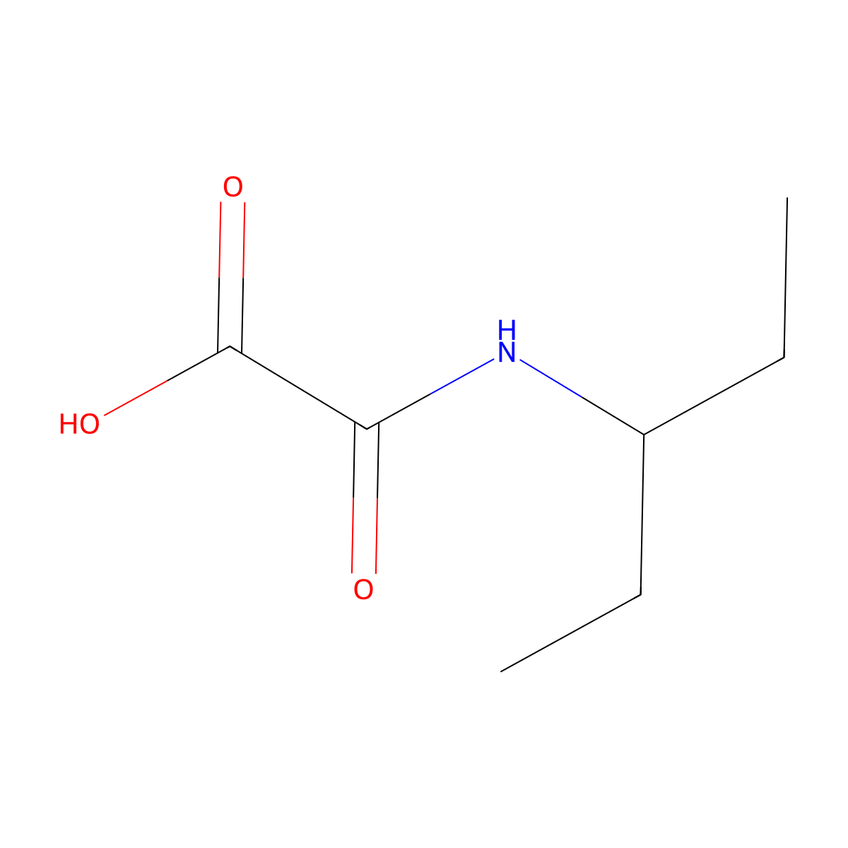 [(1-Ethylpropyl)amino](oxo)acetic acid molecular structure, CAS 1142202-55-8