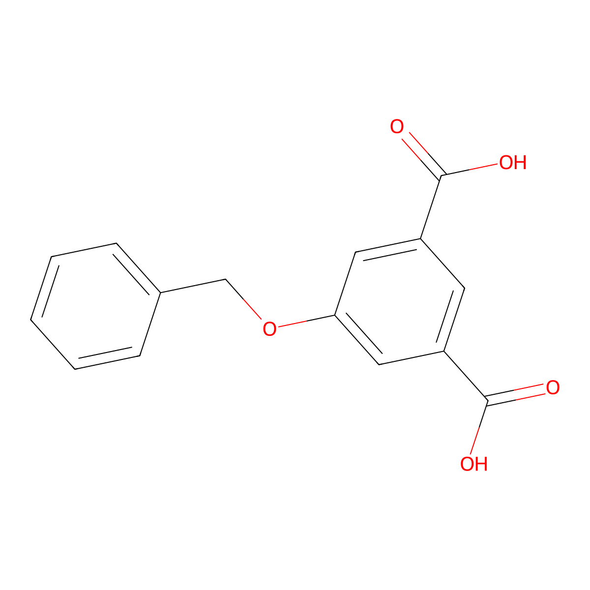 5-(Benzyloxy)benzene-1,3-dicarboxylic acid molecular structure, CAS 114274-39-4