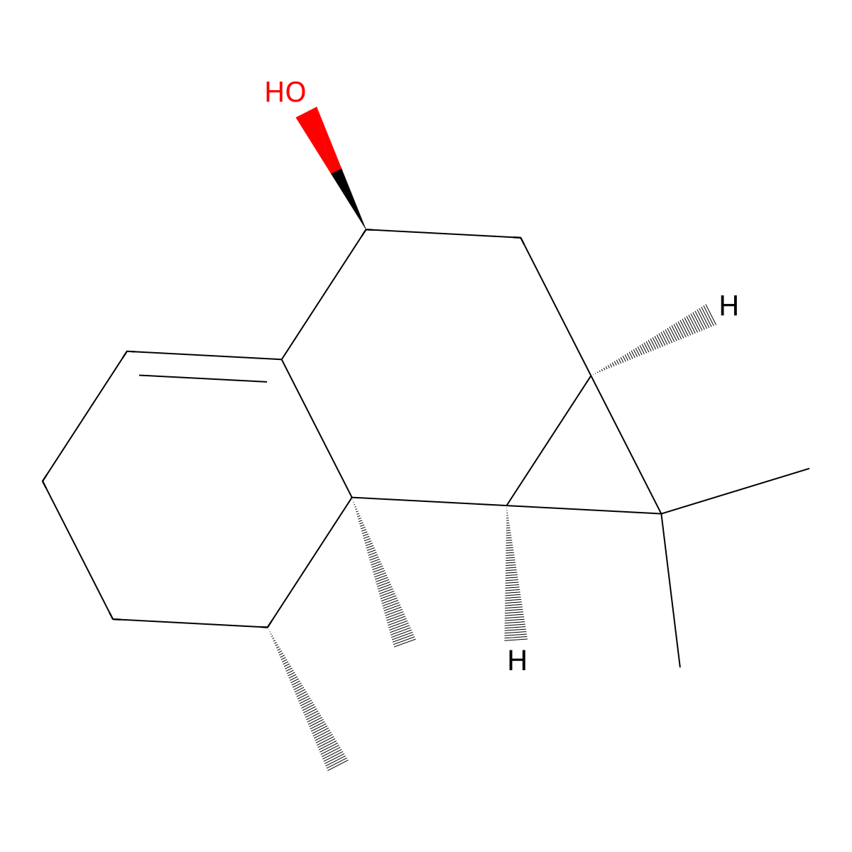 Aristol-1(10)-en-9-ol molecular structure, CAS 114339-94-5