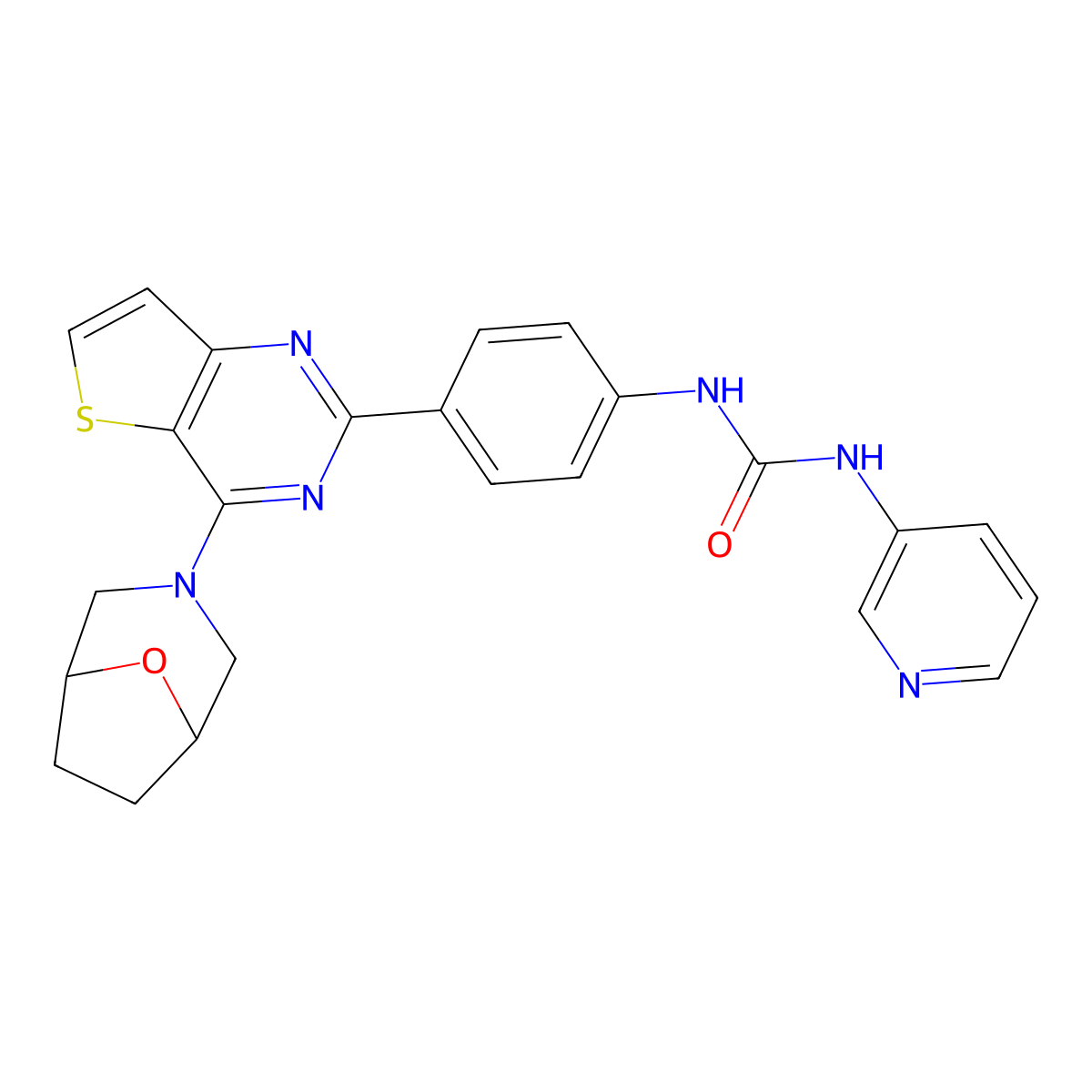 mTOR inhibitor-13 molecular structure, CAS 1144075-44-4