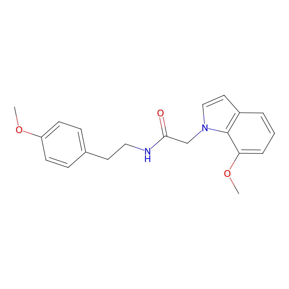 2-(7-methoxy-1H-indol-1-yl)-N-[2-(4-methoxyphenyl)ethyl]acetamide molecular structure, CAS 1144436-99-6
