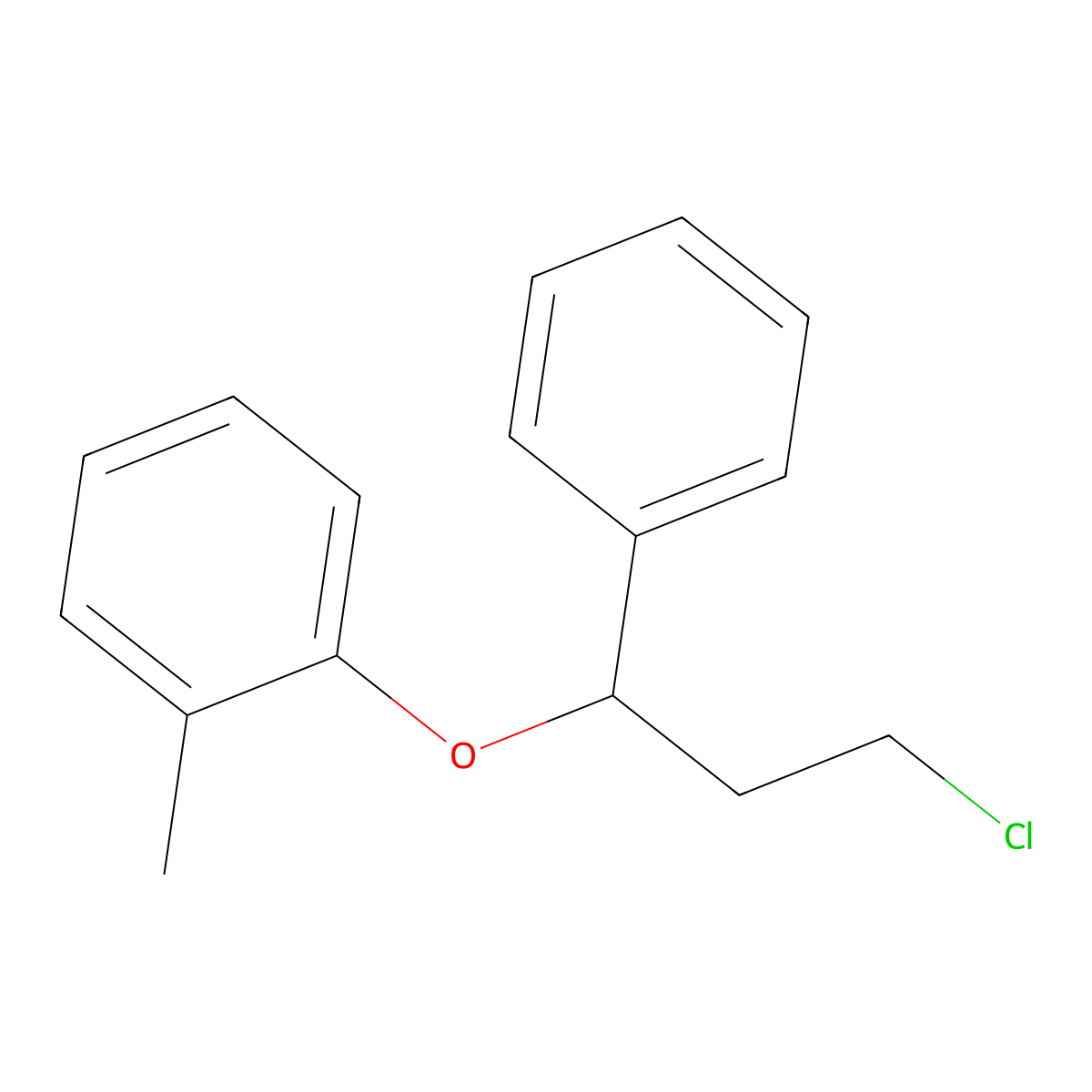 1-[(1S)-3-Chloro-1-phenylpropoxy]-2-methylbenzene molecular structure, CAS 114446-50-3
