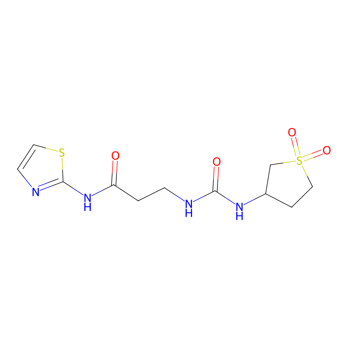 C11H16N4O4S2 molecular structure, CAS 1144479-85-5