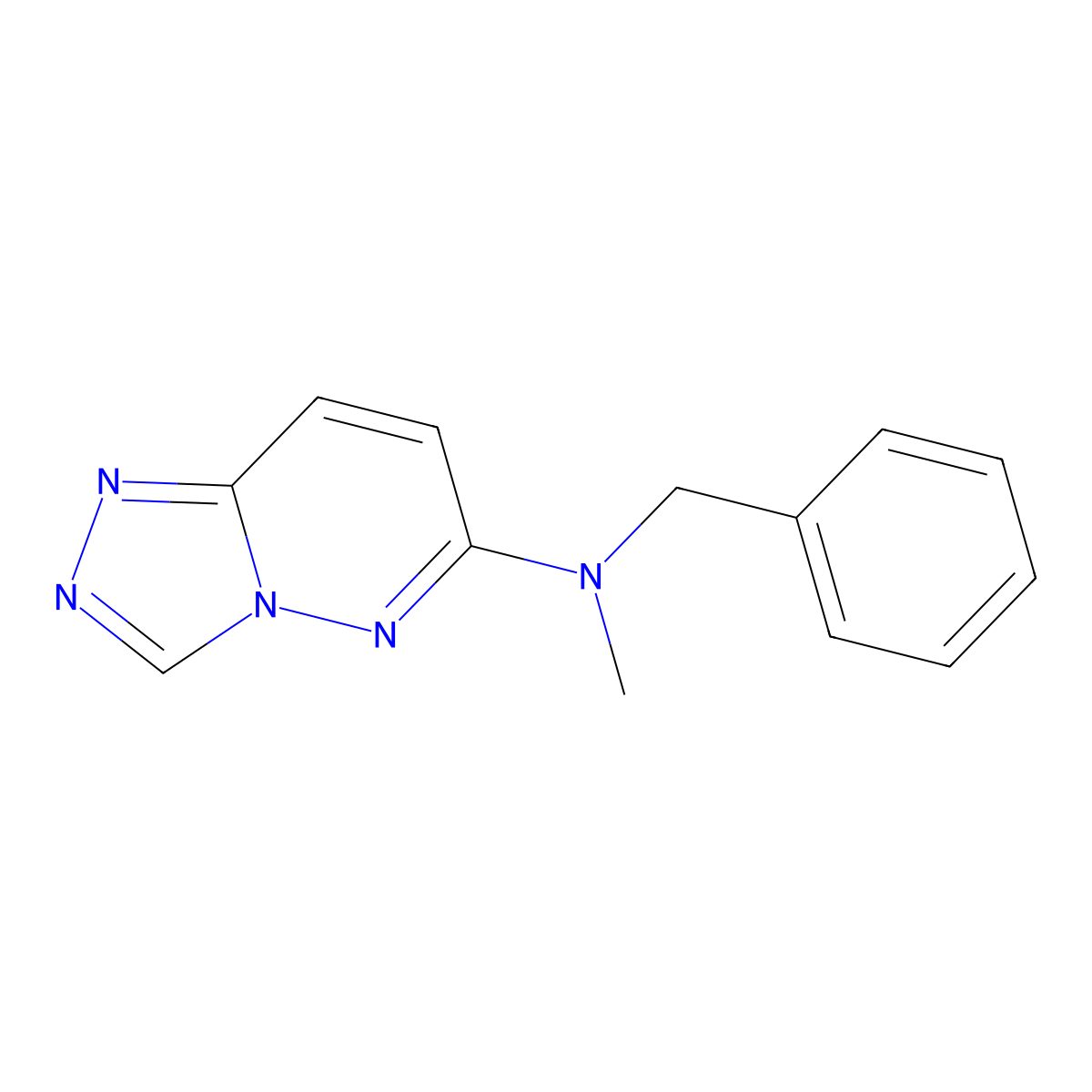 N-benzyl-N-methyl[1,2,4]triazolo[4,3-b]pyridazin-6-amine molecular structure, CAS 1144498-31-6